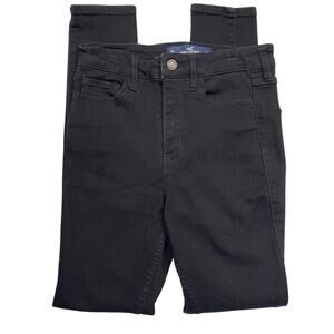 EUC - Hollister Black Super Skinny High-Rise Denim Jeans